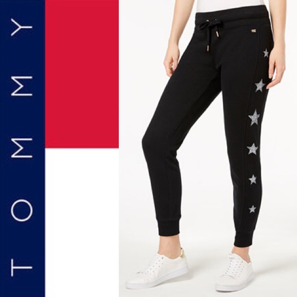 tommy hilfiger fleece joggers